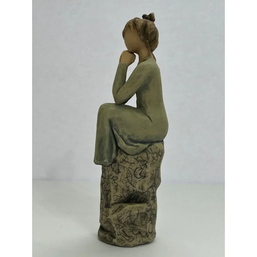 Willow Tree Patience Susan Lordi Minimalist Simple Reflection Peace Calm Time - Picture 4 of 7